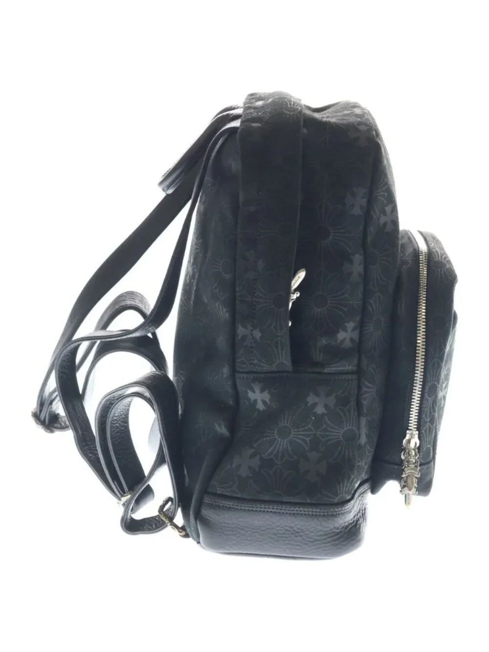 Chrome Hearts Grade Mini CH Plus Denim All Over Pattern Backpack